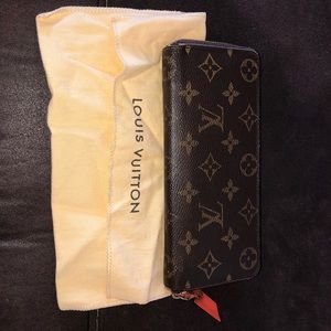 Authentic Louis Vuitton Clemence Monogram wallet